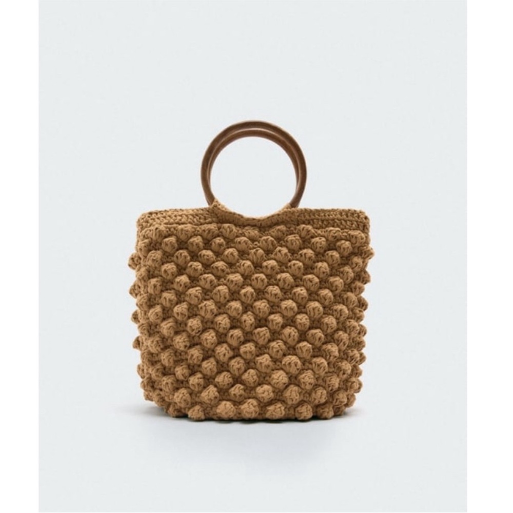 Zara Crochet bobble bag
